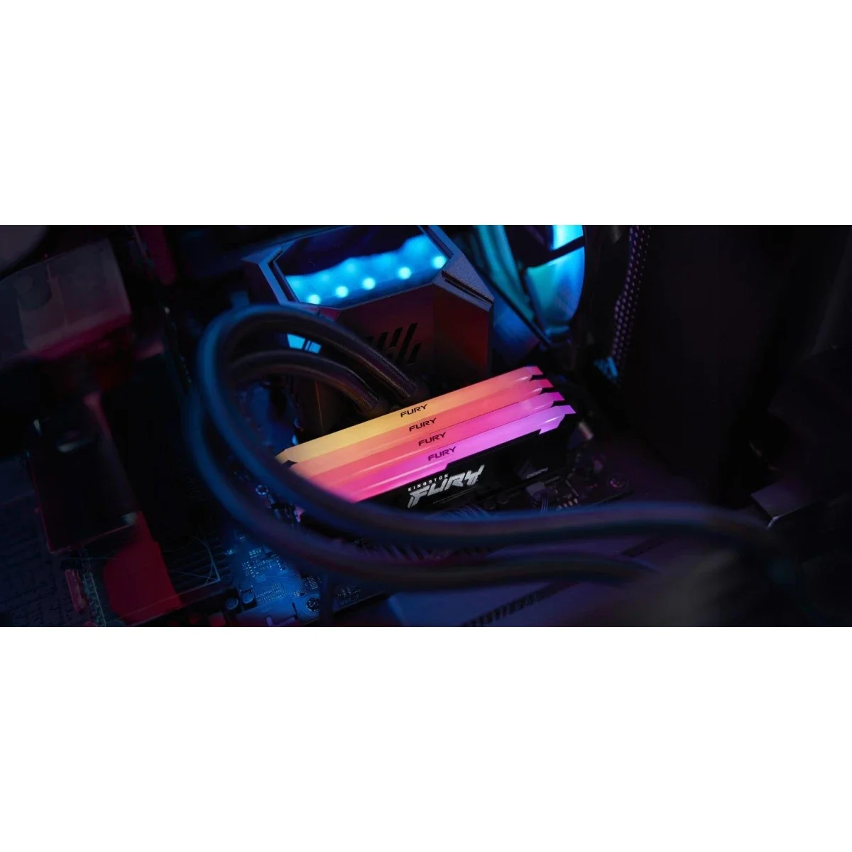 Kingston KF437C19BBA/8 FURY Beast RGB 8GB DDR4 3733MHz RAM - Thumbnail 3