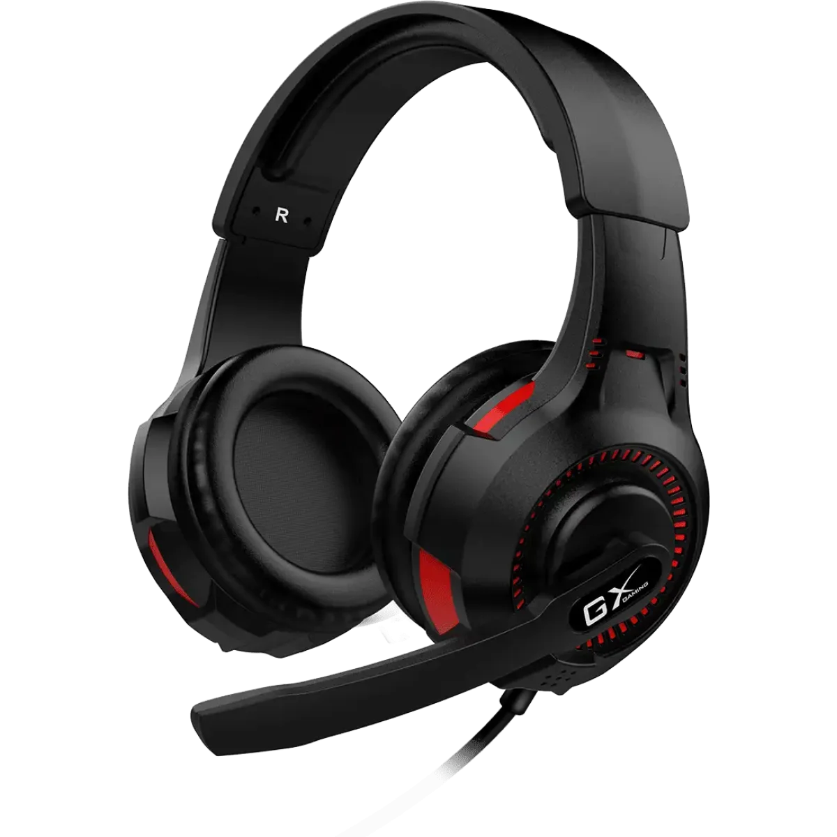 سماعة ألعاب Genius GX HS-G600V مع اهتزاز ودرايفرات 40 مم واتصال 3.5 مم + USB