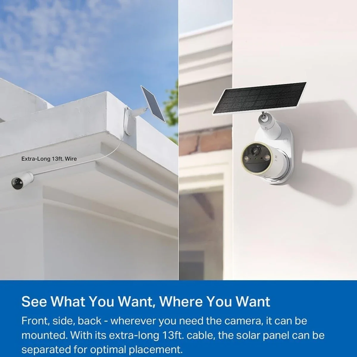 TP-LINK Tapo C460 KIT 4K 8MP Battery Solar Outdoor Wireless Security Camera - Thumbnail 5