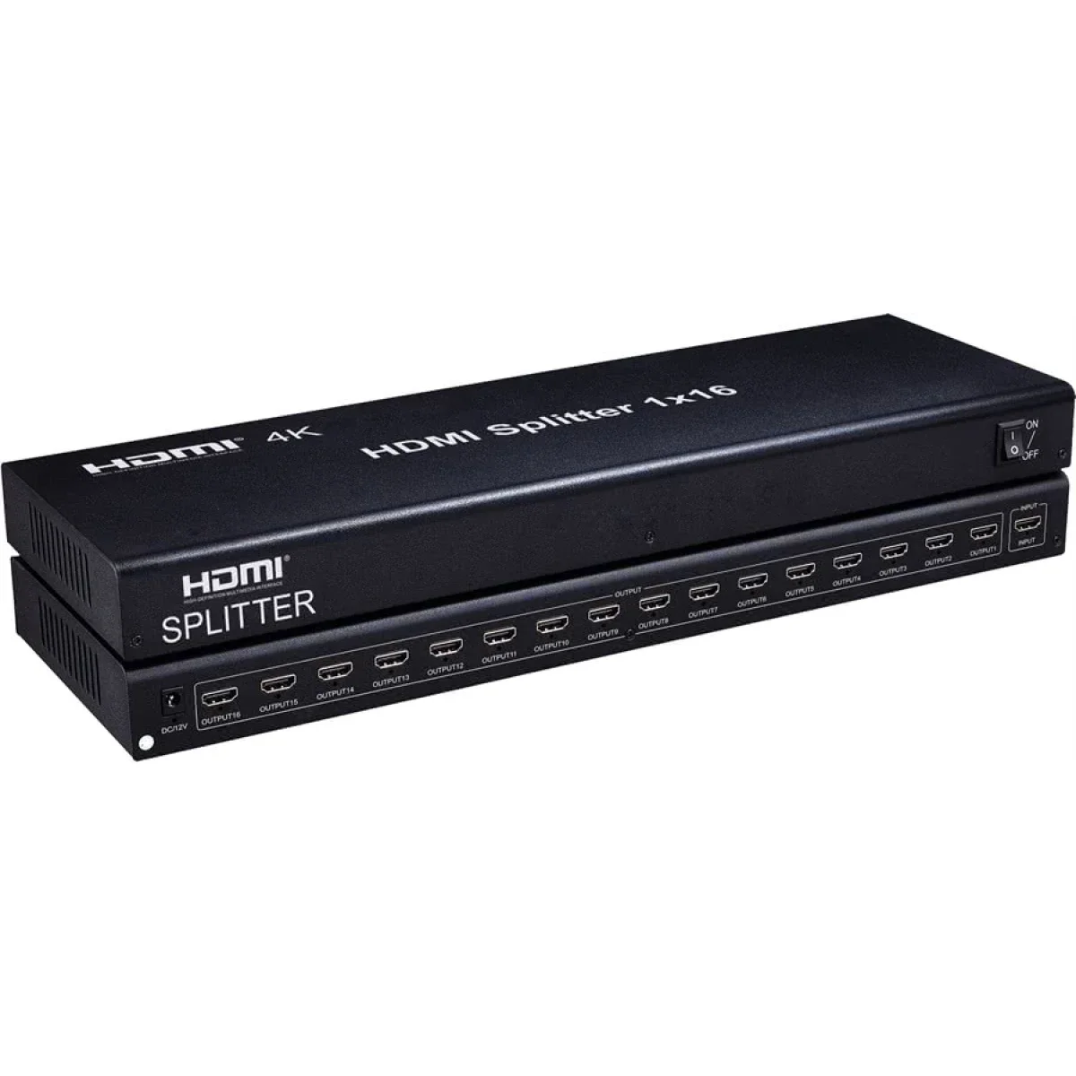 مقسم HDMI CKL ‏16 في 1 بدقة 4K HDMI-16/1-4K