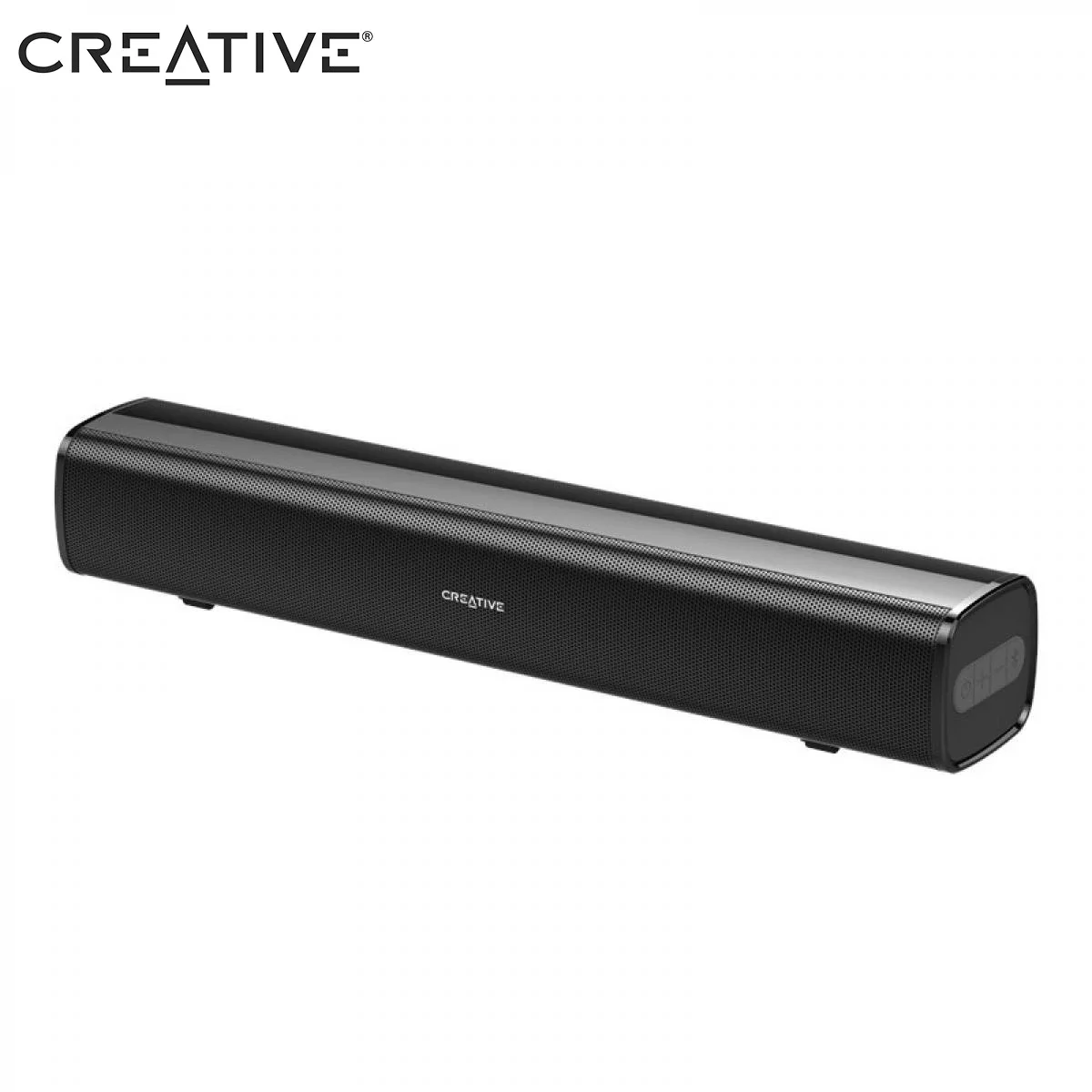 ساوند بار Creative Stage Air محمول يوضع أسفل الشاشة مع بلوتوث وUSB وAUX