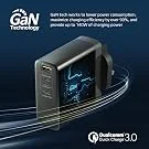 Promate GaNCharge-140W 140W 3-Port USB-C GaN Charger, Black - Thumbnail 10
