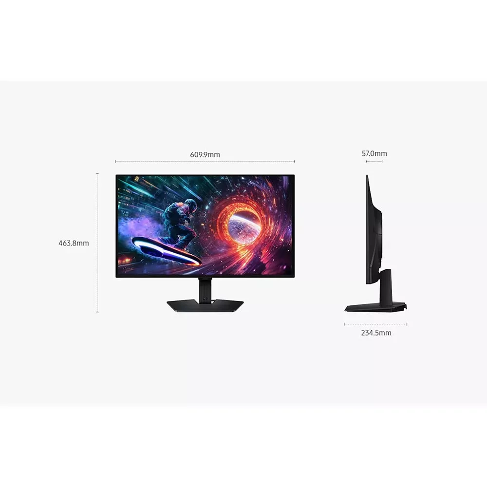 Samsung Odyssey G5 OLED S27FG502S 27-inch Flat Gaming Monitor, 2K, 180Hz, 0.03ms - Thumbnail 12