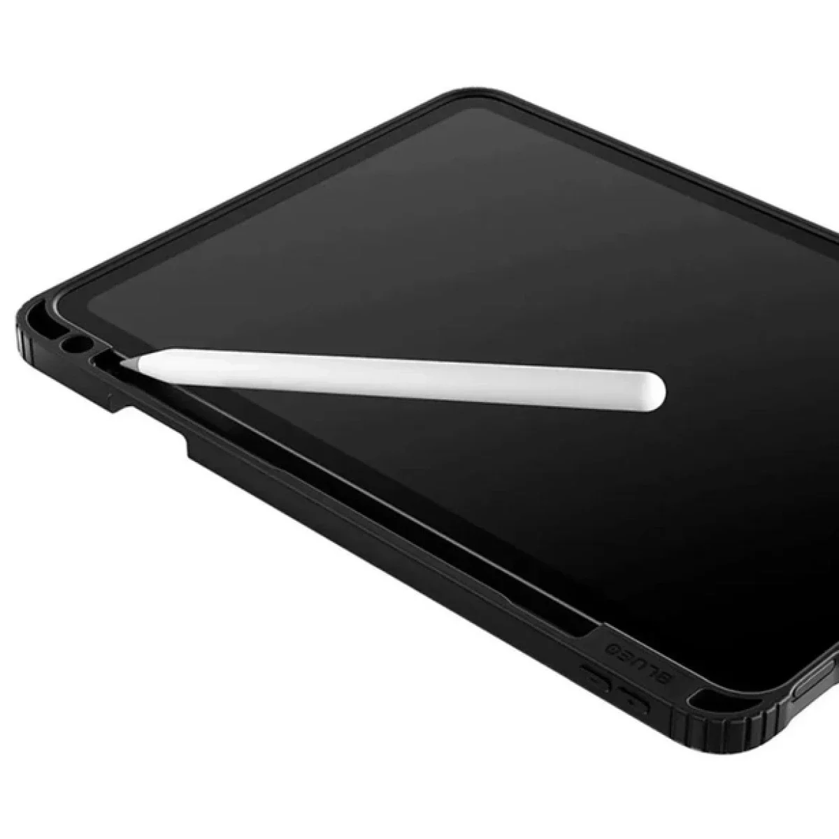جراب iPad BLUEO APE لجهاز iPad 10.2 إنش و10.5 إنش مع حماية 360° وفتحة Apple Pencil - رمادي - Thumbnail 4