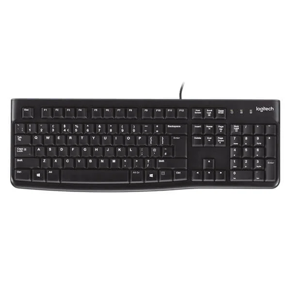 كيبورد Logitech K120 سلكي USB - Image 1