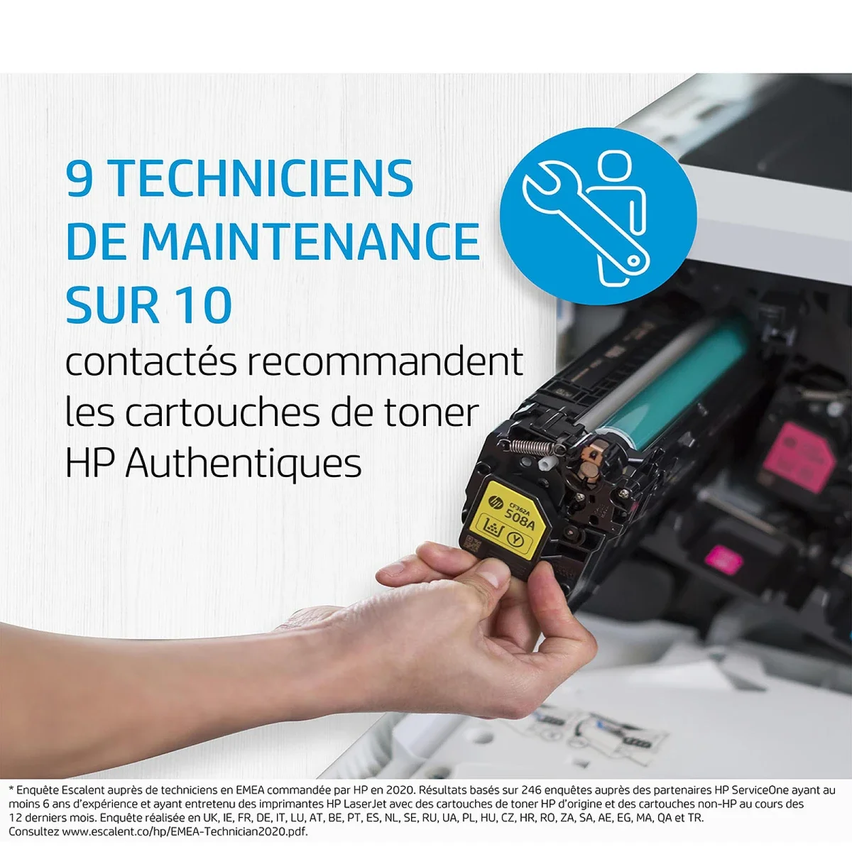 خرطوشة تونر ليزر HP C9703A أصلية باللون الأرجواني - Image 4