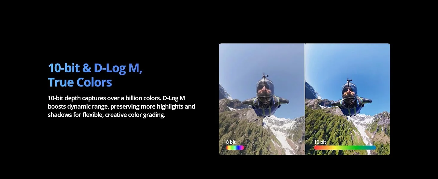 DJI Osmo 360 Adventure Combo 8K 360° Action Camera with 105GB Storage - Thumbnail 13