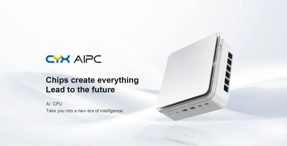 كمبيوتر صغير ACEMAGIC F3M (2025) Mini AI PC Barebone بمعالج Intel Core Ultra 7 155H لون Silver - Thumbnail 7