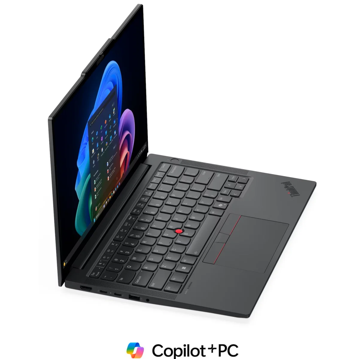 Lenovo ThinkPad E14 Gen 8 (21Y60039EQ) Laptop, 14" WUXGA IPS, Intel Core Ultra 7 355, 16GB DDR5, 1TB NVMe SSD, Wi-Fi 7, Thunderbolt 4, Backlit Arabic Keyboard, Black, 1-Year Warranty - Thumbnail 3