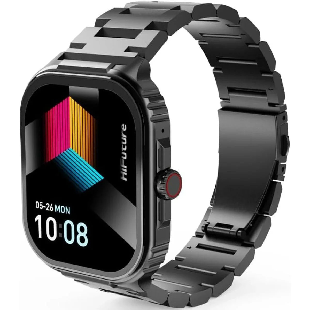 HiFuture Ultra3 PRO Smart Calling Watch with 2.04 Inch AMOLED Display - Black