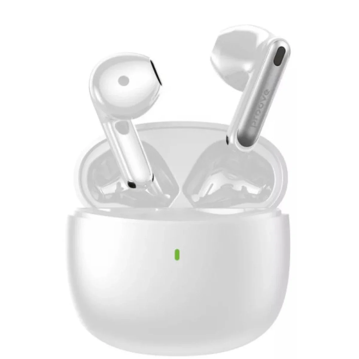 Proove Intro TWS Earphones with ENC, Bluetooth 5.3, IPX4, White - Image 2