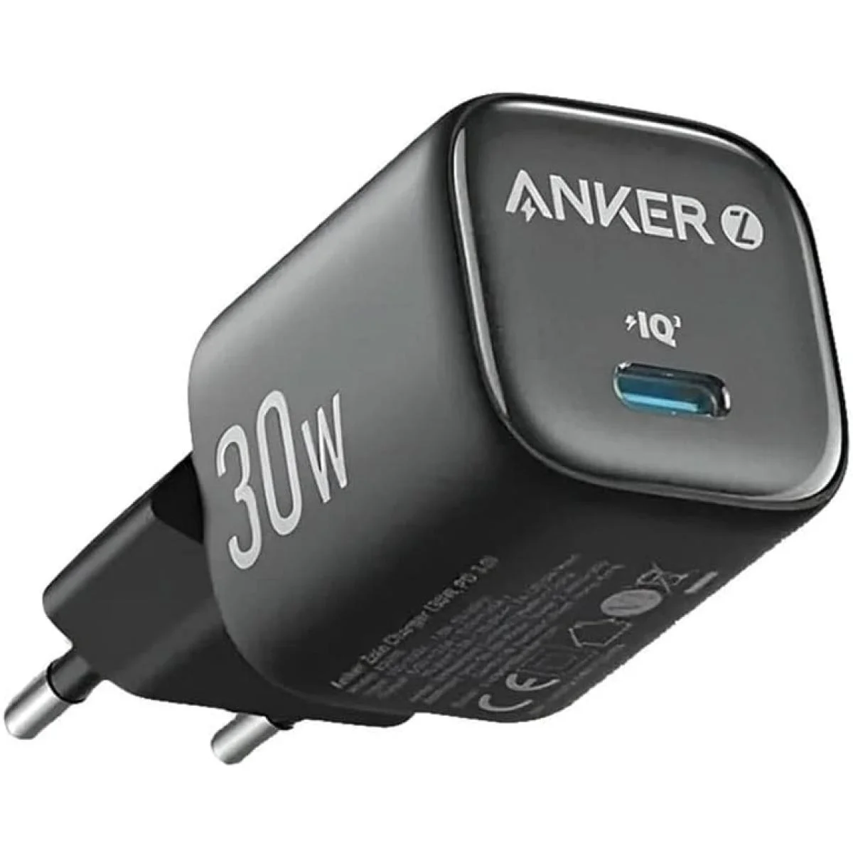 Anker Zolo USB-C Wall Charger 30W PD Fast Charging Black