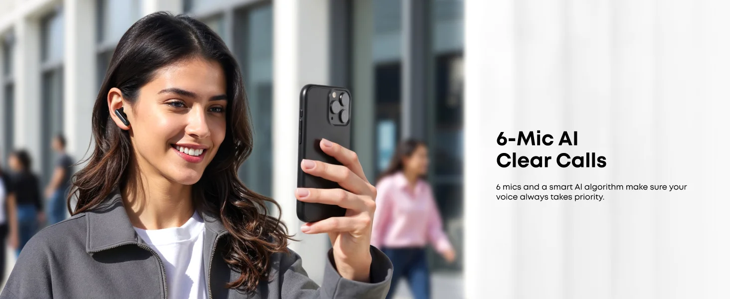 سماعات أذن Anker Soundcore P41i لاسلكية بعزل ضوضاء تكيفي مع علبة شحن 3000mAh، أبيض - Image 18