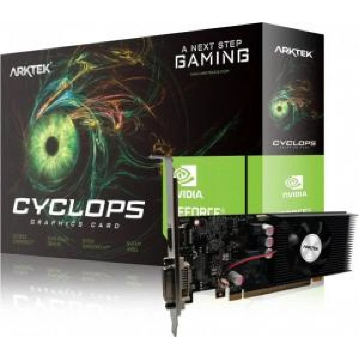 كرت شاشة ARKTEK Cyclops GeForce GT 1030 بسعة 2GB GDDR5