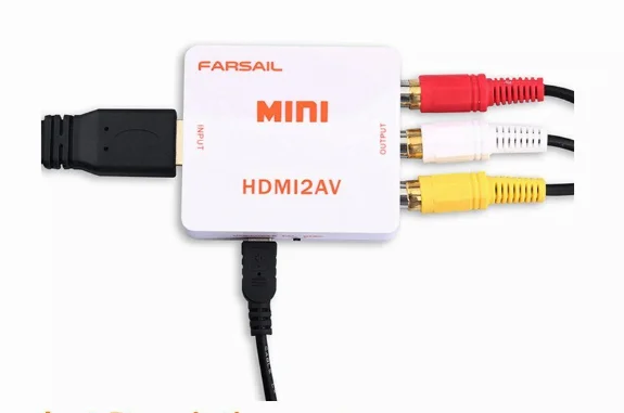محول HDMI إلى AV (RCA) للفيديو المركب والصوت الستيريو - Thumbnail 3