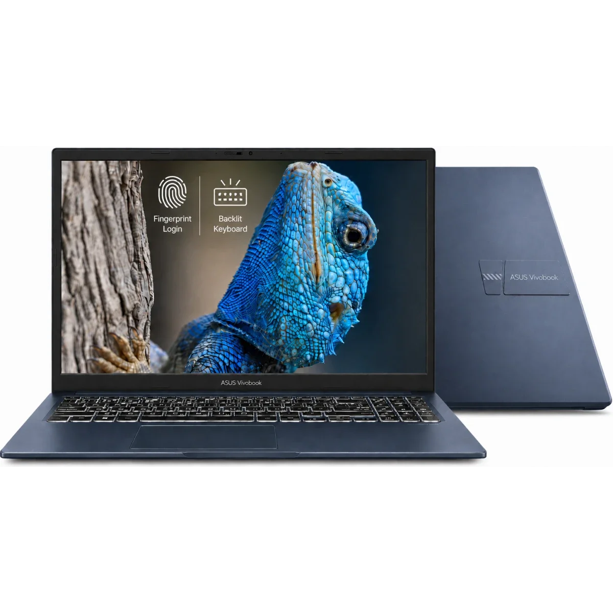 Asus Vivobook 15 (2025) F1504VA-BQ250 Laptop 15.6-Inch FHD Intel Core 5 120U 12GB RAM 512GB SSD Quiet Blue - Image 1