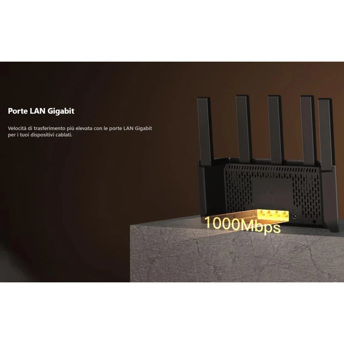 Tenda TX2L Pro AX1500 Dual-Band Gigabit Wi-Fi 6 Router - Thumbnail 6