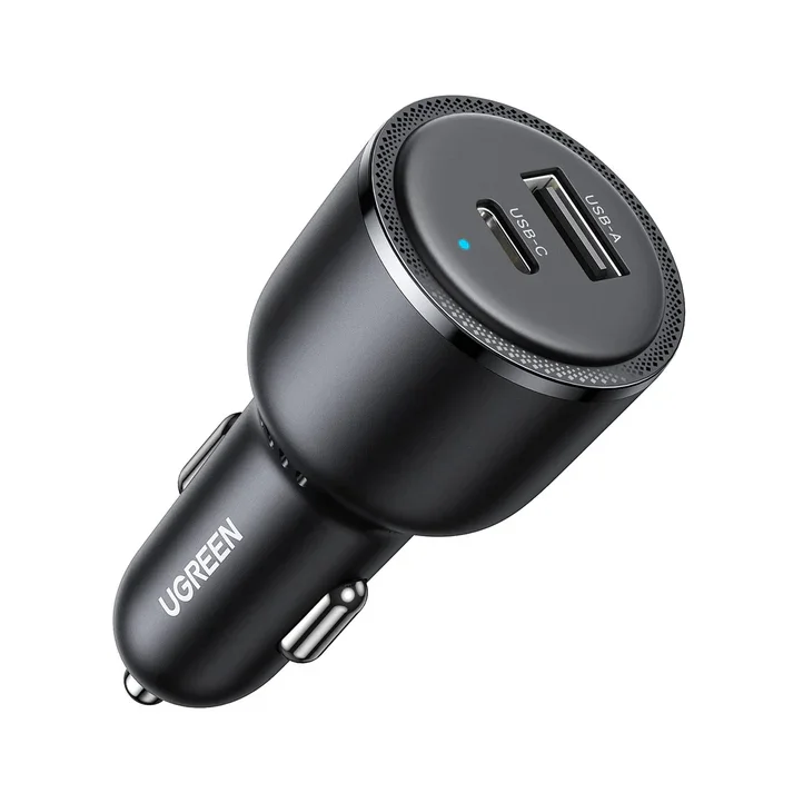Ugreen 90645 63W USB-C Car Charger with 45W PPS and 18W QC - Image 2
