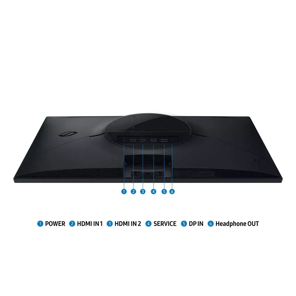 شاشة Samsung Odyssey G5 FG532 للألعاب 27 إنش مسطحة IPS 2K 200 هرتز 1 مللي ثانية LS38FG532 - Image 4