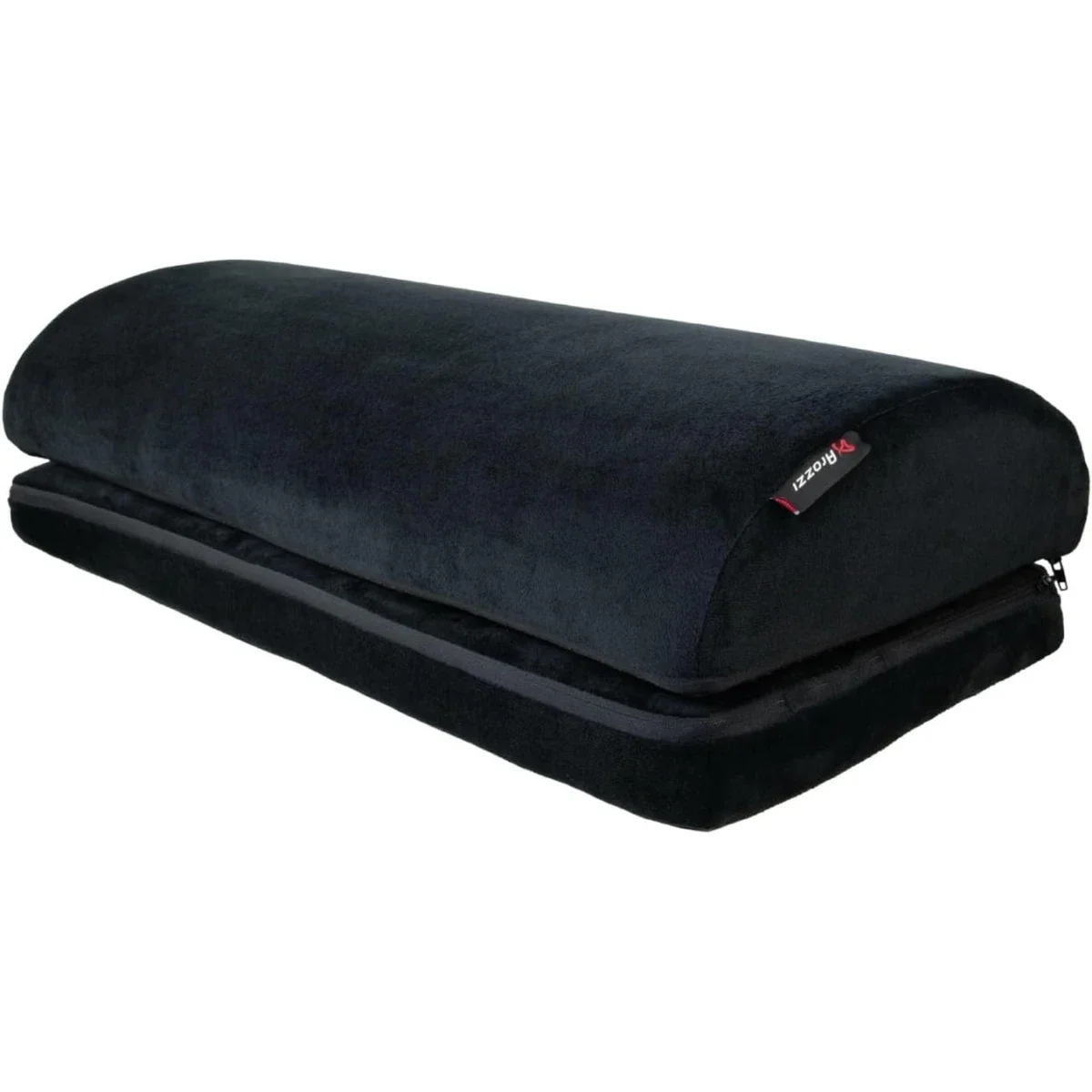 Arozzi Under-Desk Memory Foam Footrest, Black
