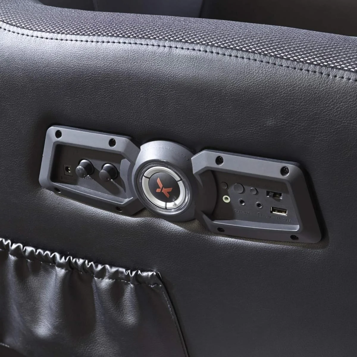 X-Rocker Premier Maxx RGB 4.1 Audio Gaming Armchair with Ottoman Storage - Thumbnail 2
