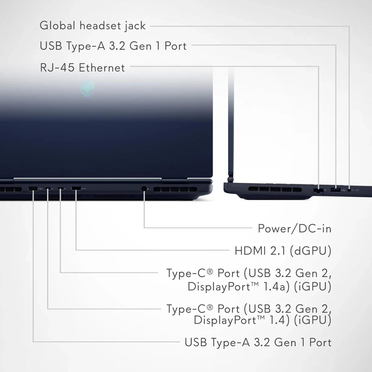 Dell Alienware 16 Aurora (2025) Gaming Laptop, Intel Core 7 240H, RTX 5060 8GB GDDR7, 16-inch 2.5K 120Hz IPS - Image 3