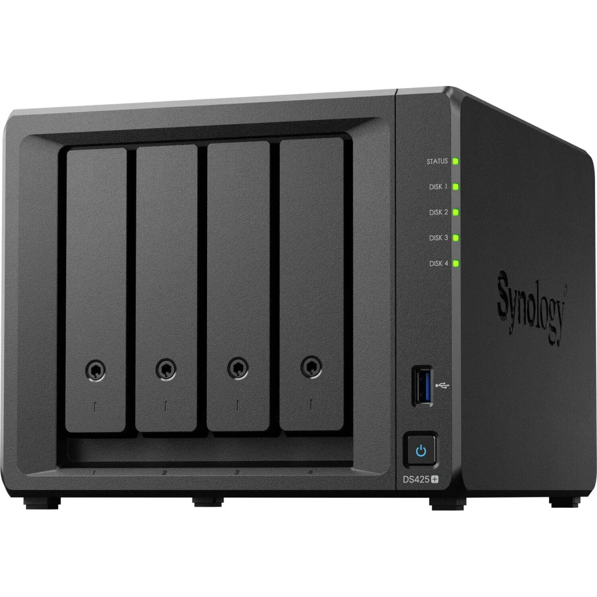 سيرفر NAS بدون أقراص Synology DiskStation DS425+ ‏4 فتحات مع Intel Celeron J4125 وذاكرة 2GB DDR4 - Thumbnail 2