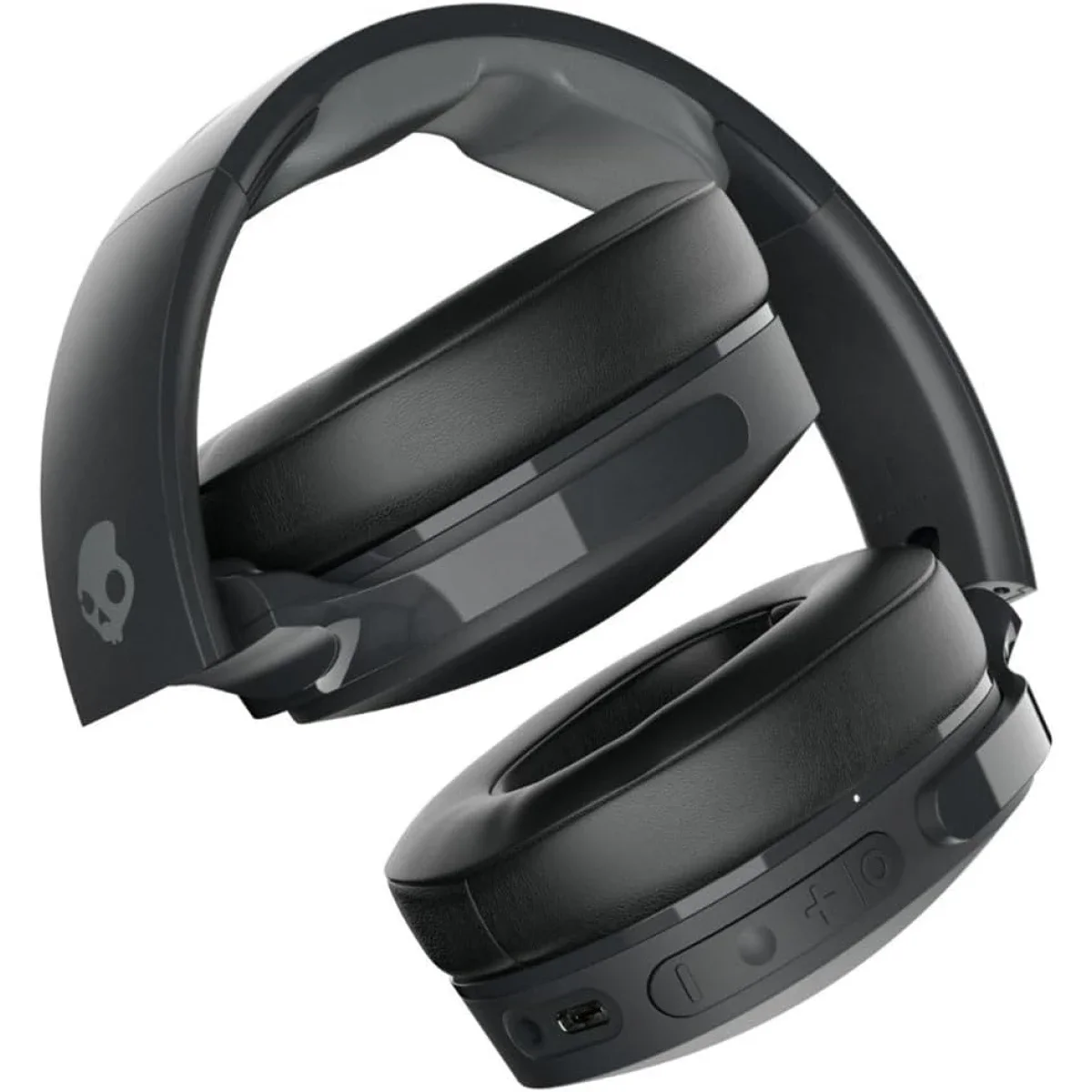 سماعات رأس Skullcandy Hesh ANC لاسلكية فوق الأذن بعزل الضوضاء - أسود - Thumbnail 3
