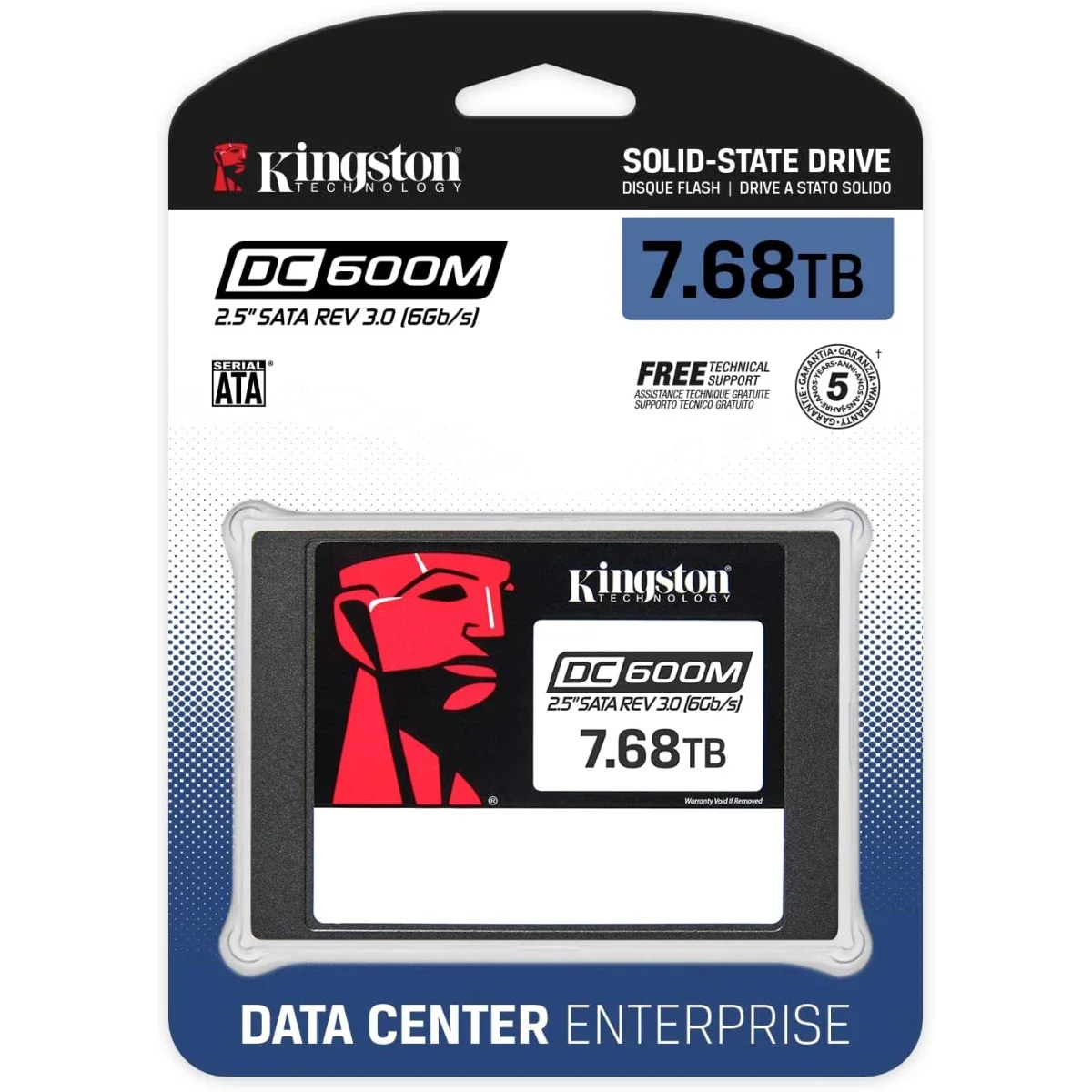 Kingston DC600M 7.68TB 2.5-Inch SATA III Enterprise SSD
