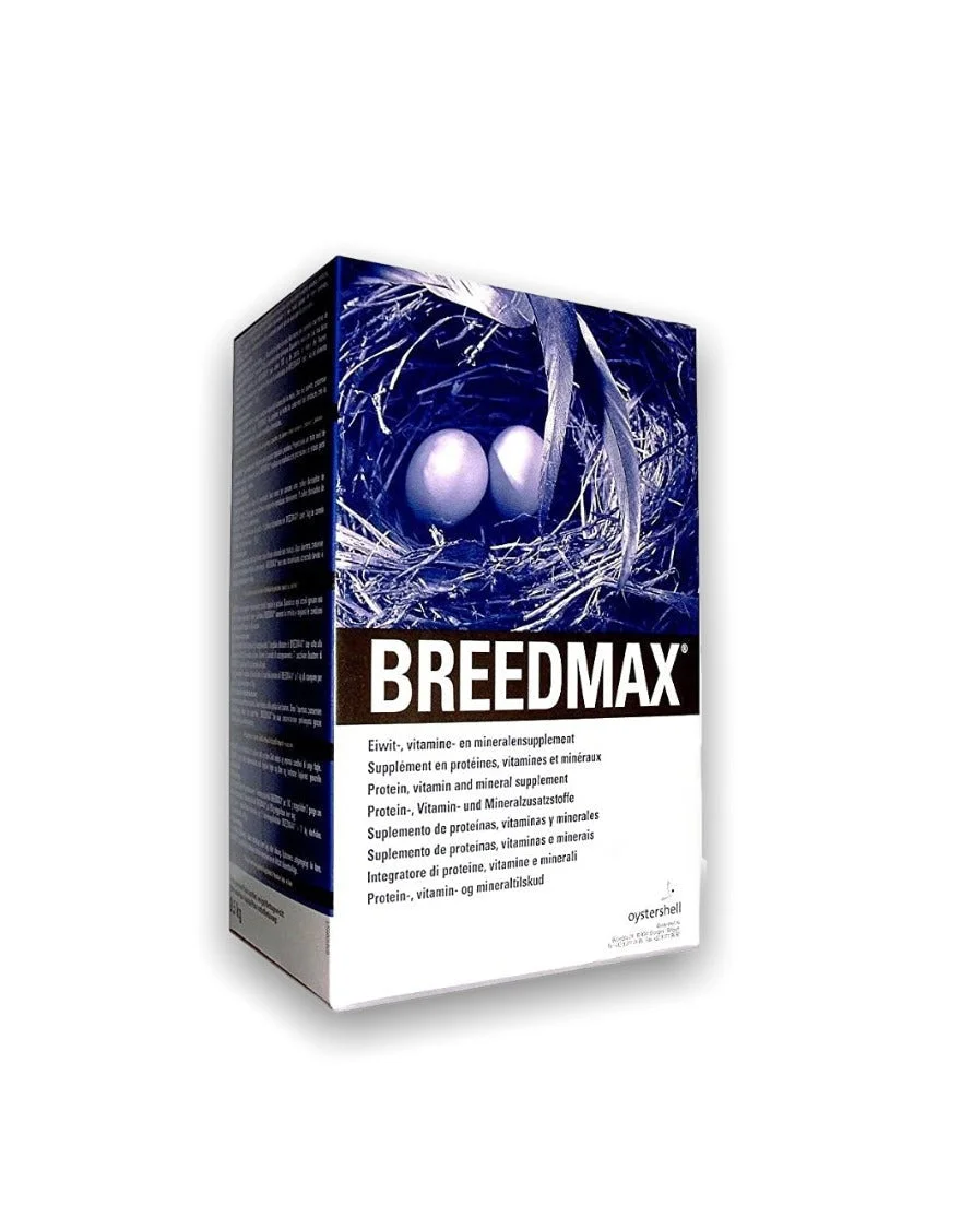 مكمل تربية للطيور الزينة Breedmax بالفيتامينات والبروتين