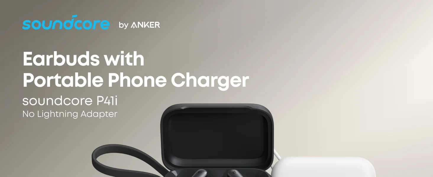 سماعات أذن Anker Soundcore P41i لاسلكية بعزل ضوضاء تكيفي مع علبة شحن 3000mAh، أبيض - Image 8