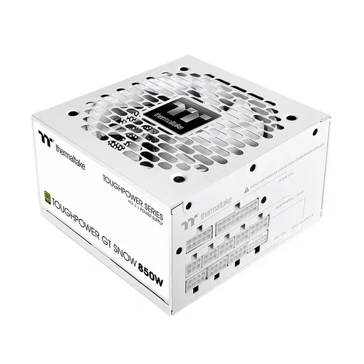 Thermaltake Toughpower GT 850W Snow ATX 3.1 80 Plus Gold Power Supply - Image 2