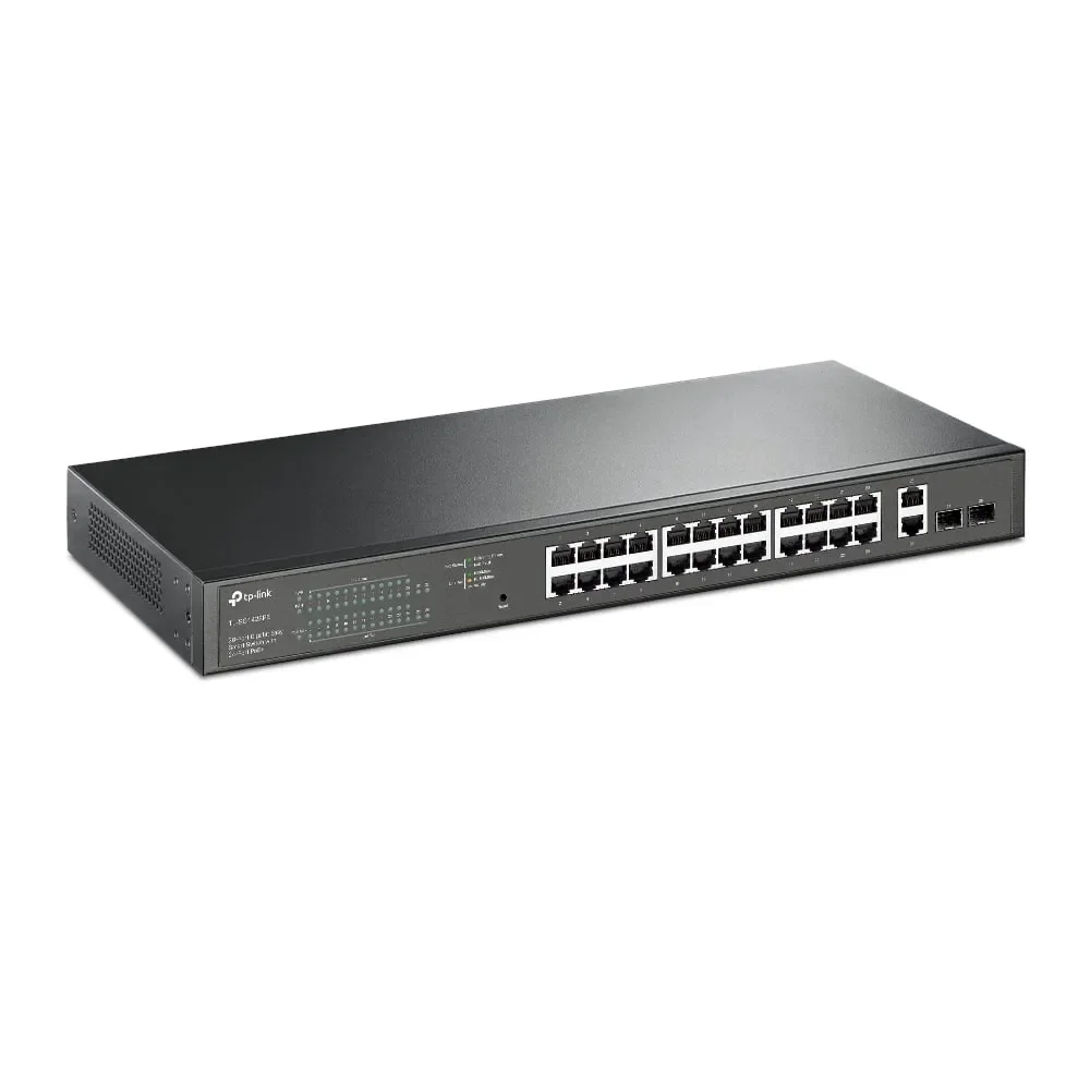 سويتش TP-LINK TL-SG1428PE جيجابت Easy Smart مع 28 منفذ و24 منفذ PoE+ - Thumbnail 4