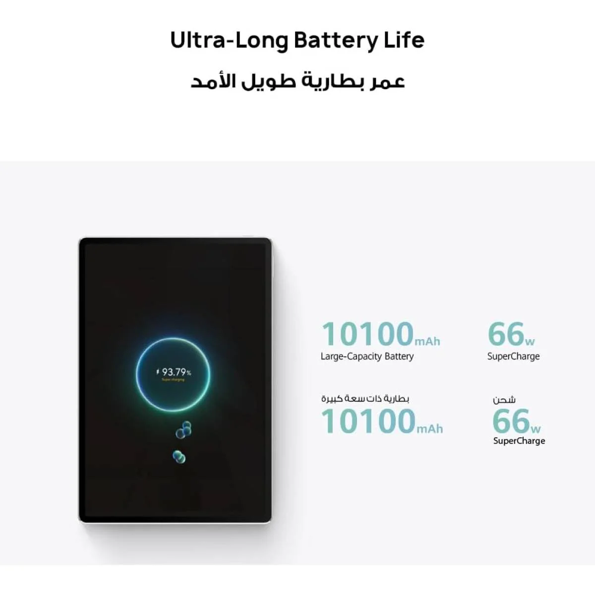 جهاز لوحي HUAWEI MatePad 12 X 12 إنش PaperMatte بسعة 12GB/256GB مع Glide Keyboard - أبيض - Thumbnail 8