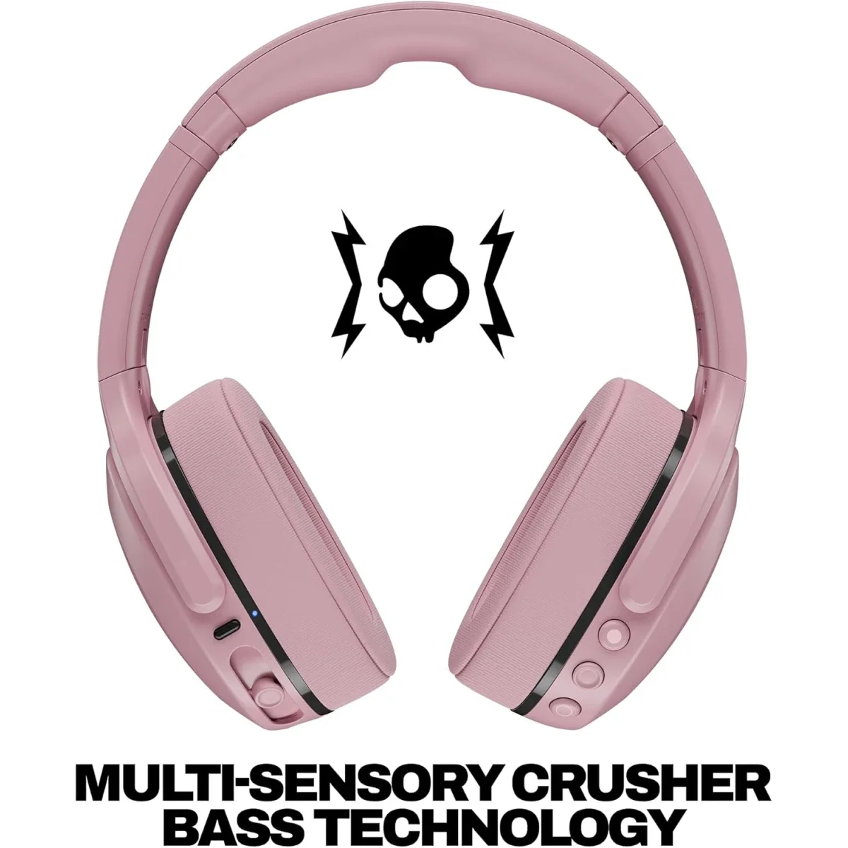سماعات رأس Skullcandy Crusher 540 Active لاسلكية بتقنية Bluetooth فوق الأذن مع باس متعدد الحواس - Thumbnail 5