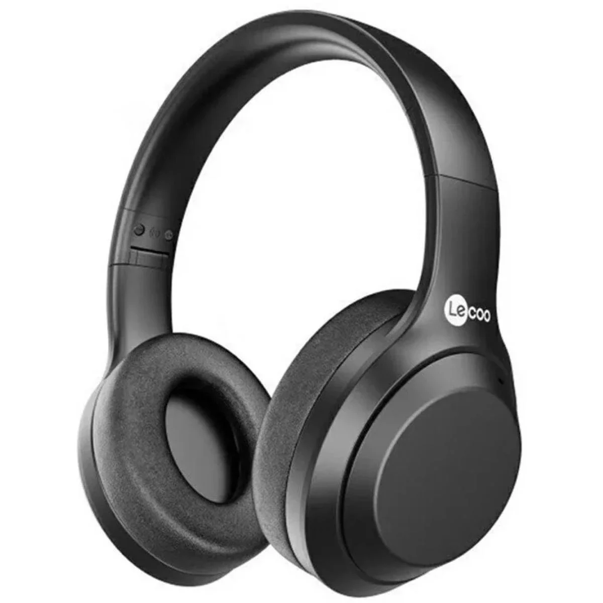 سماعة رأس Lecoo ES207 بلوتوث باللون الأسود Bluetooth 5.2