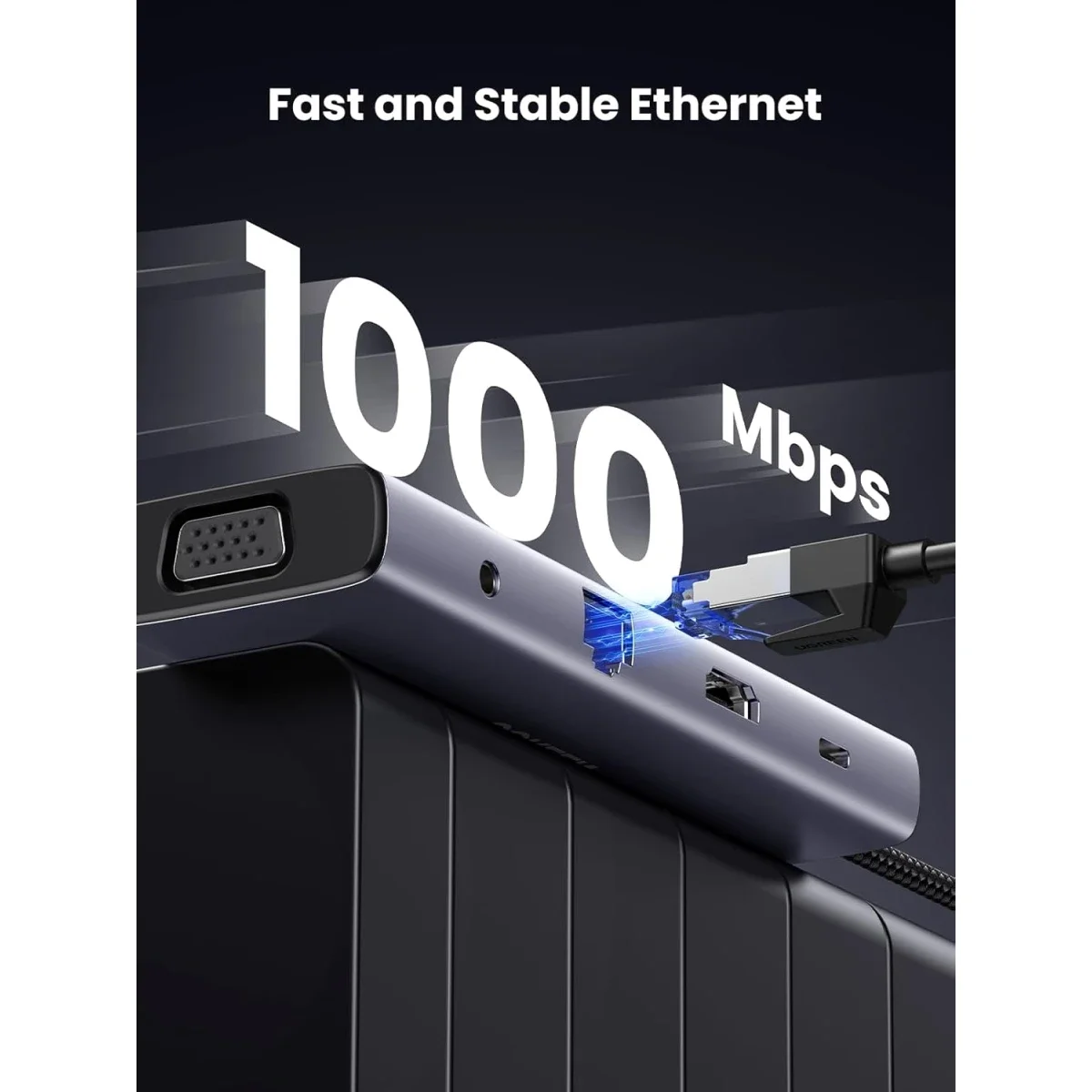 Ugreen 15601 USB-C 10-in-1 Multi-Functional Hub - Thumbnail 2