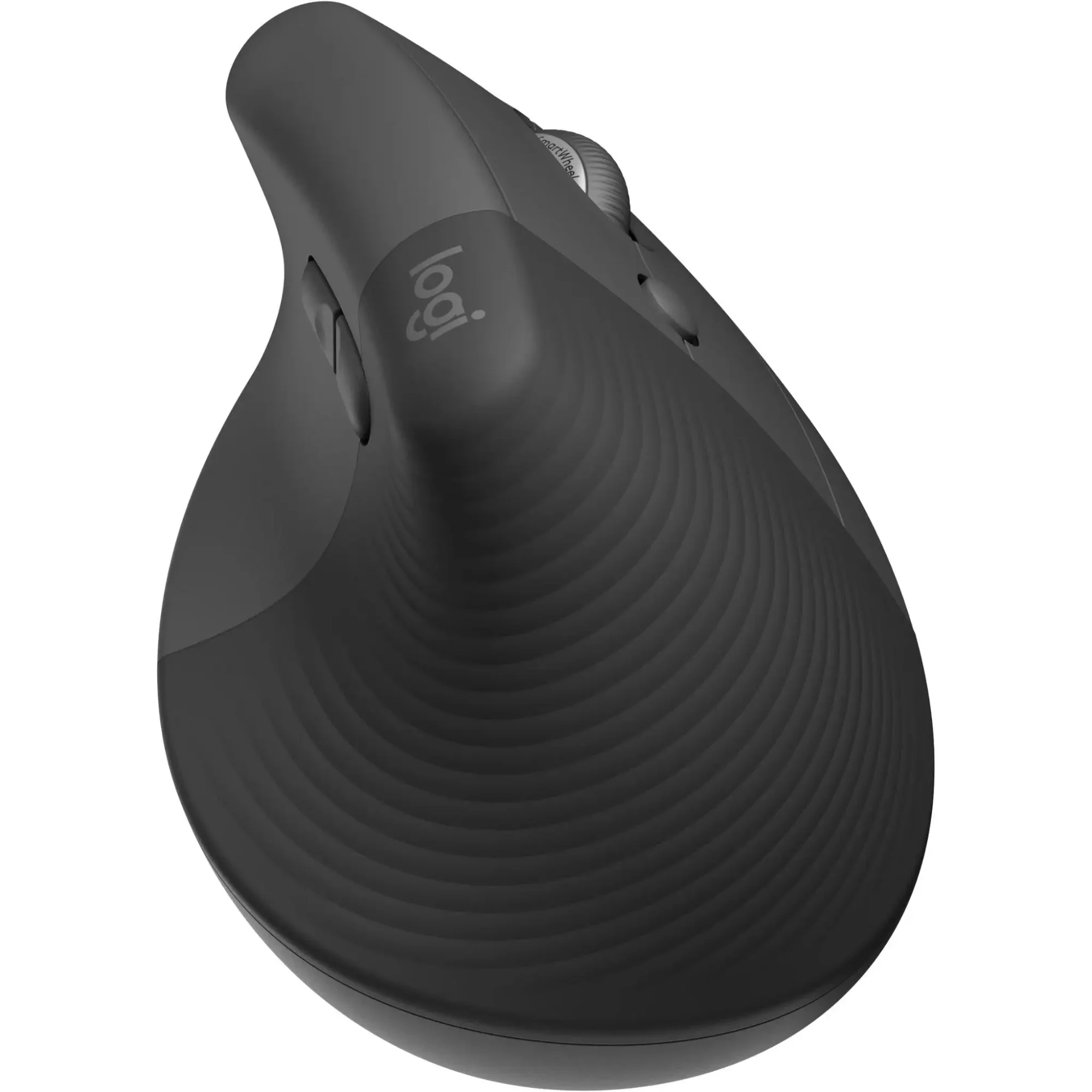 Logitech Lift Vertical Ergonomic Wireless Mouse - Black - Image 4