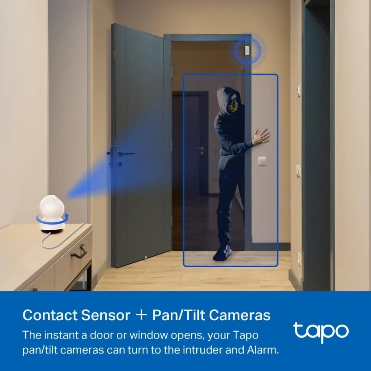 طقم مستشعرات ذكية TP-LINK Tapo T30 KIT للمبتدئين مع مستشعر حركة وأبواب ونوافذ - Image 6