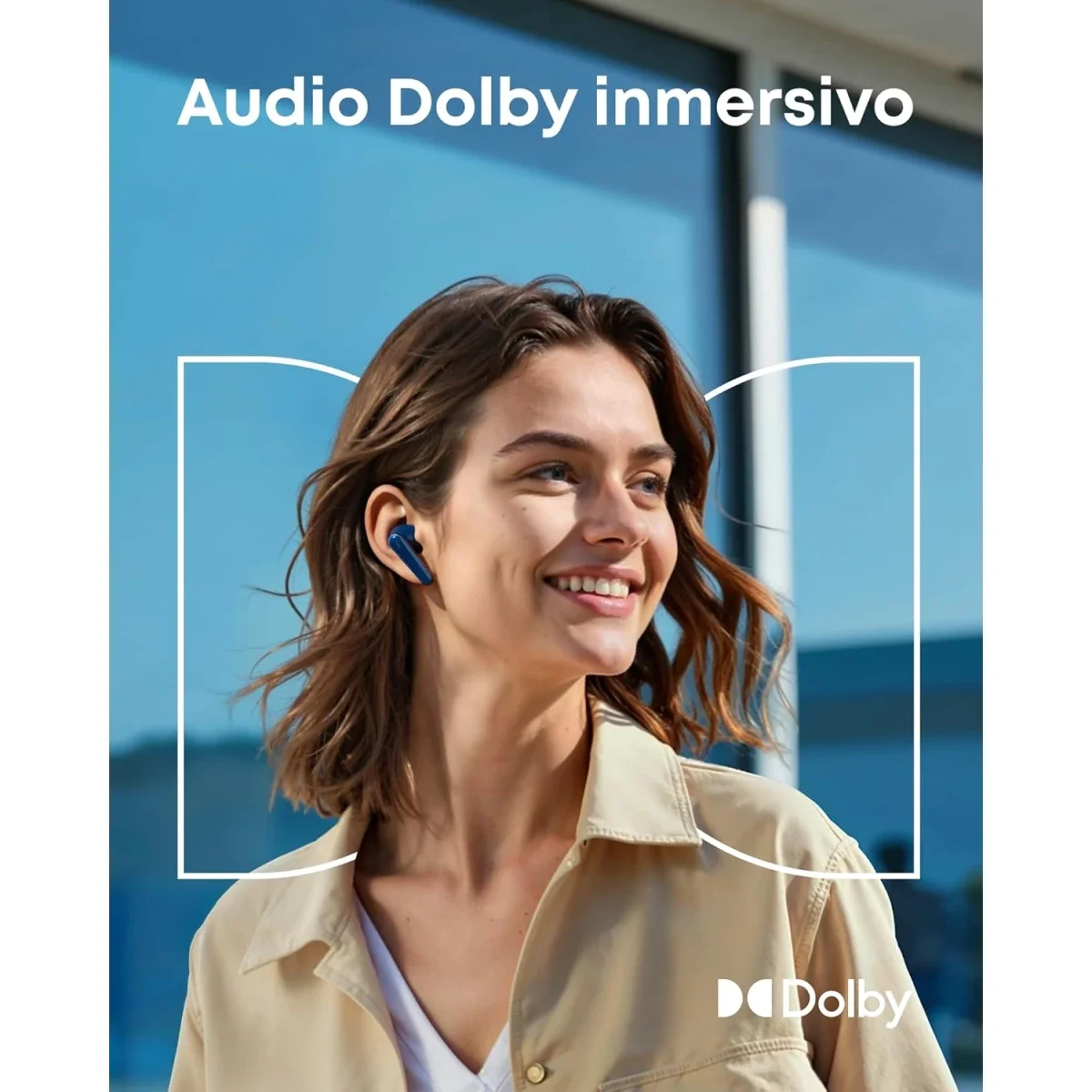 سماعات أذن لاسلكية Anker soundcore Liberty 5 بإلغاء الضوضاء، أزرق - Thumbnail 2