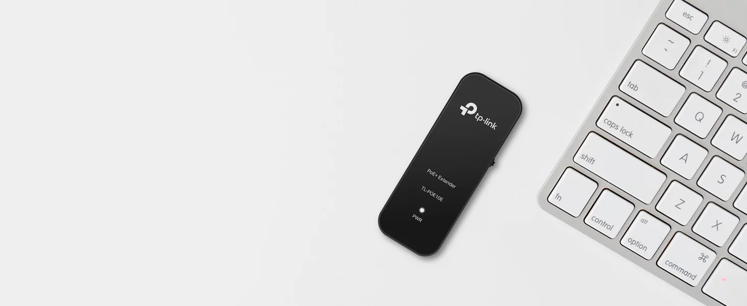 موسع شبكة PoE+ سريع TP-LINK TL-POE10E بمنفذين 10/100 Mbps يعمل بالتوصيل والتشغيل - Image 7