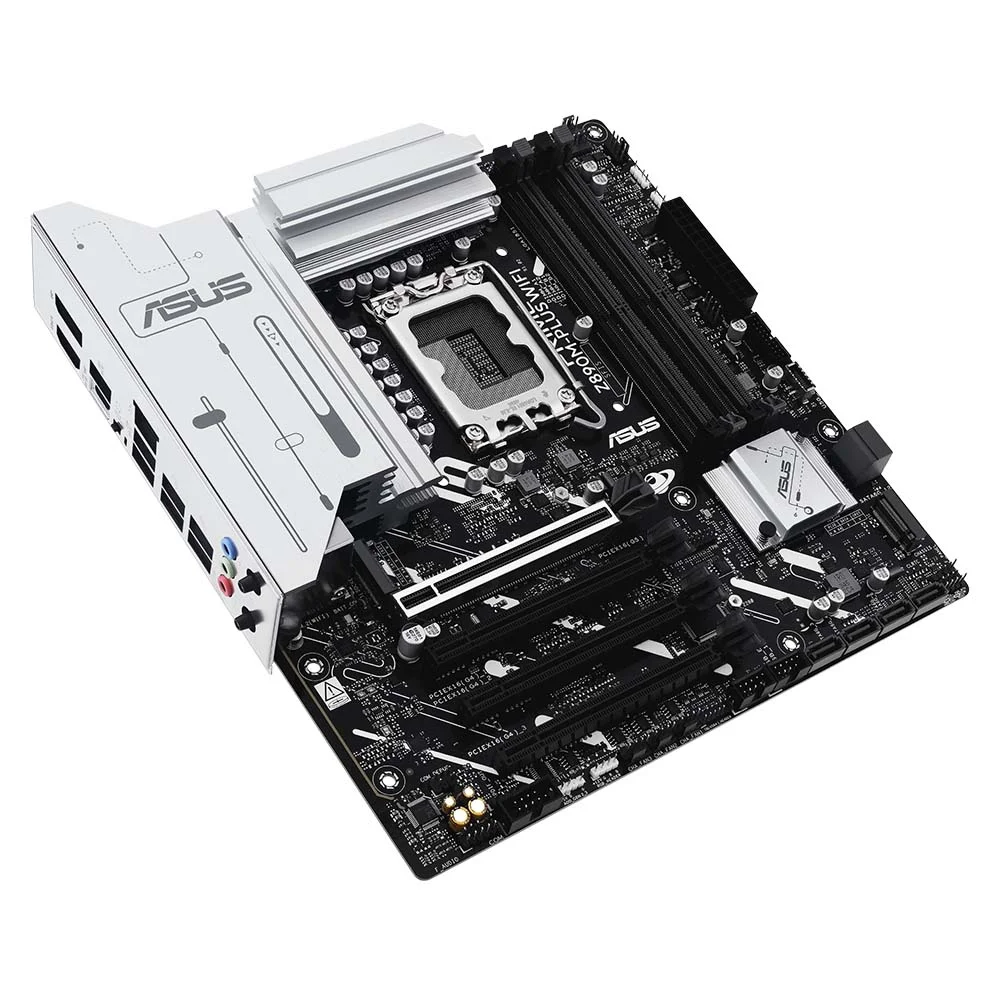 لوحة أم Asus بمقبس LGA1851 وواي فاي PRIME Z890M-PLUS WIFI 90MB1J80-M0EAY0 - Thumbnail 3