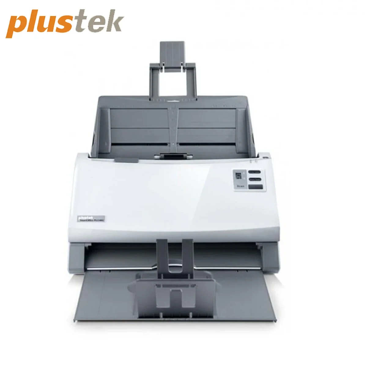 ماسح مستندات Plustek SmartOffice PS3180U بتغذية ورقية ومسح مزدوج الوجه، 80 صفحة/دقيقة