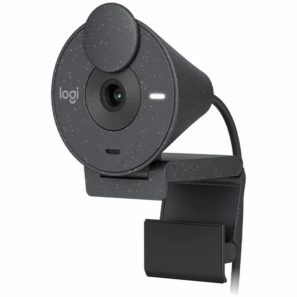 كاميرا ويب Logitech Brio 300 فل اتش دي 1080p USB-C - Thumbnail 2