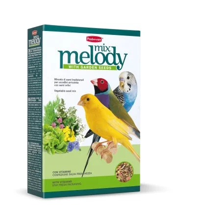 خلطة غذاء تكميلي للطيور آكلة الحبوب MelodyMix مدعمة بالفيتامينات