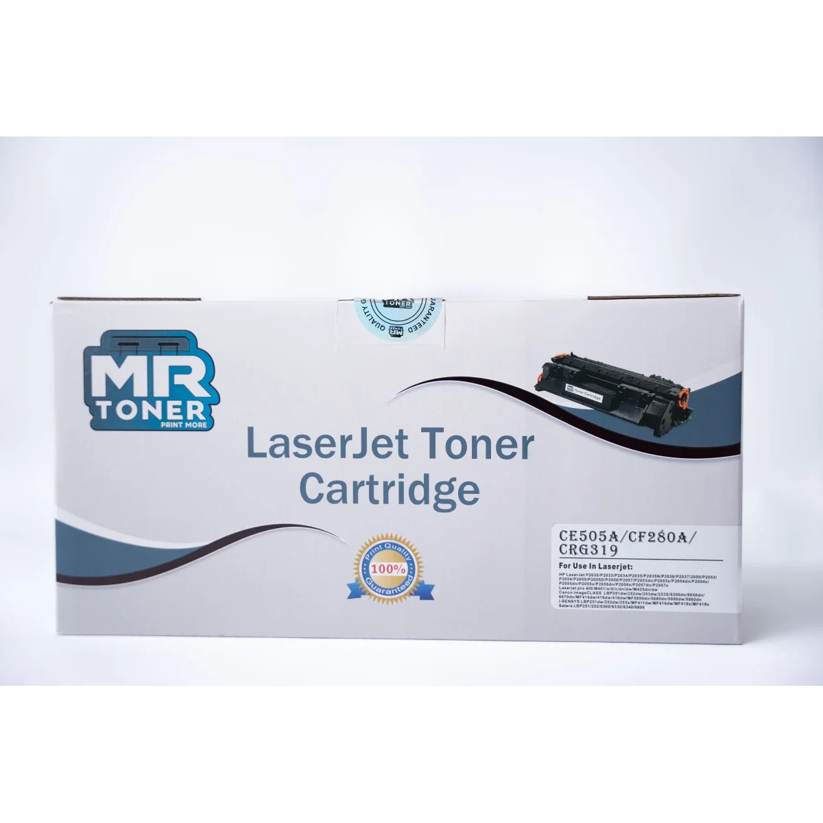 خرطوشة تونر ليزر سوداء Mr Toner لطابعات HP LaserJet P2030/P2050/M401/M425 وCanon LBP/MF