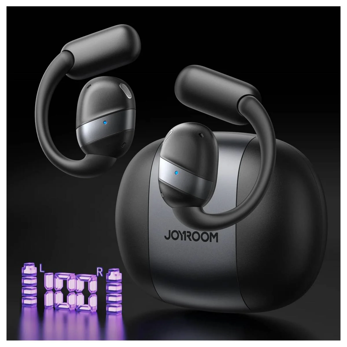 JOYROOM JR-OE4 Openfree Open-Ear True Wireless Earbuds, BT 5.4, IPX4 - Thumbnail 2