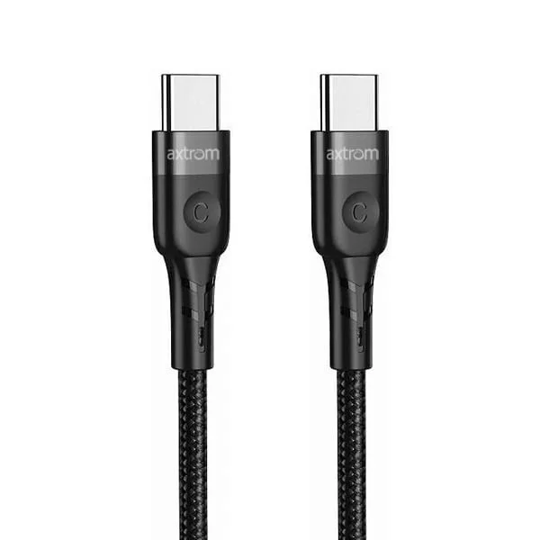 كيبل Axtrom ACB90CL-B مجدول USB-C إلى USB-C بطول 1.2 متر - Image 5