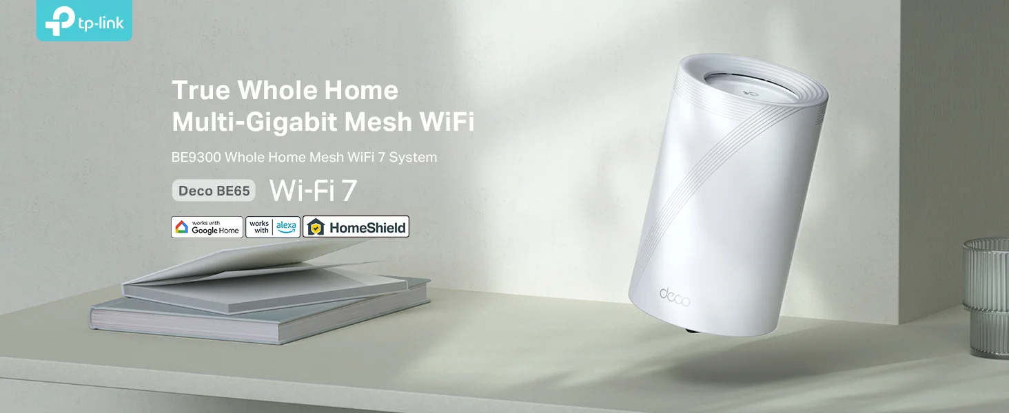 TP-LINK Deco BE65 BE9300 Whole Home Tri-Band Wi‑Fi 7 Mesh System 2.5G 3-Pack - Image 10
