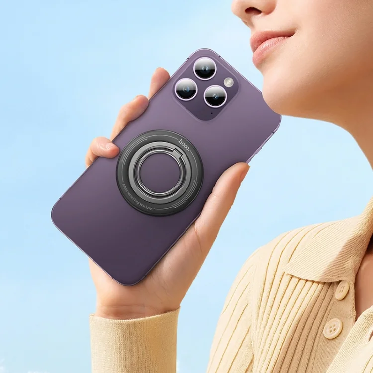 HOCO GH3 360 Degree Rotating Magnetic Phone Holder - Thumbnail 3